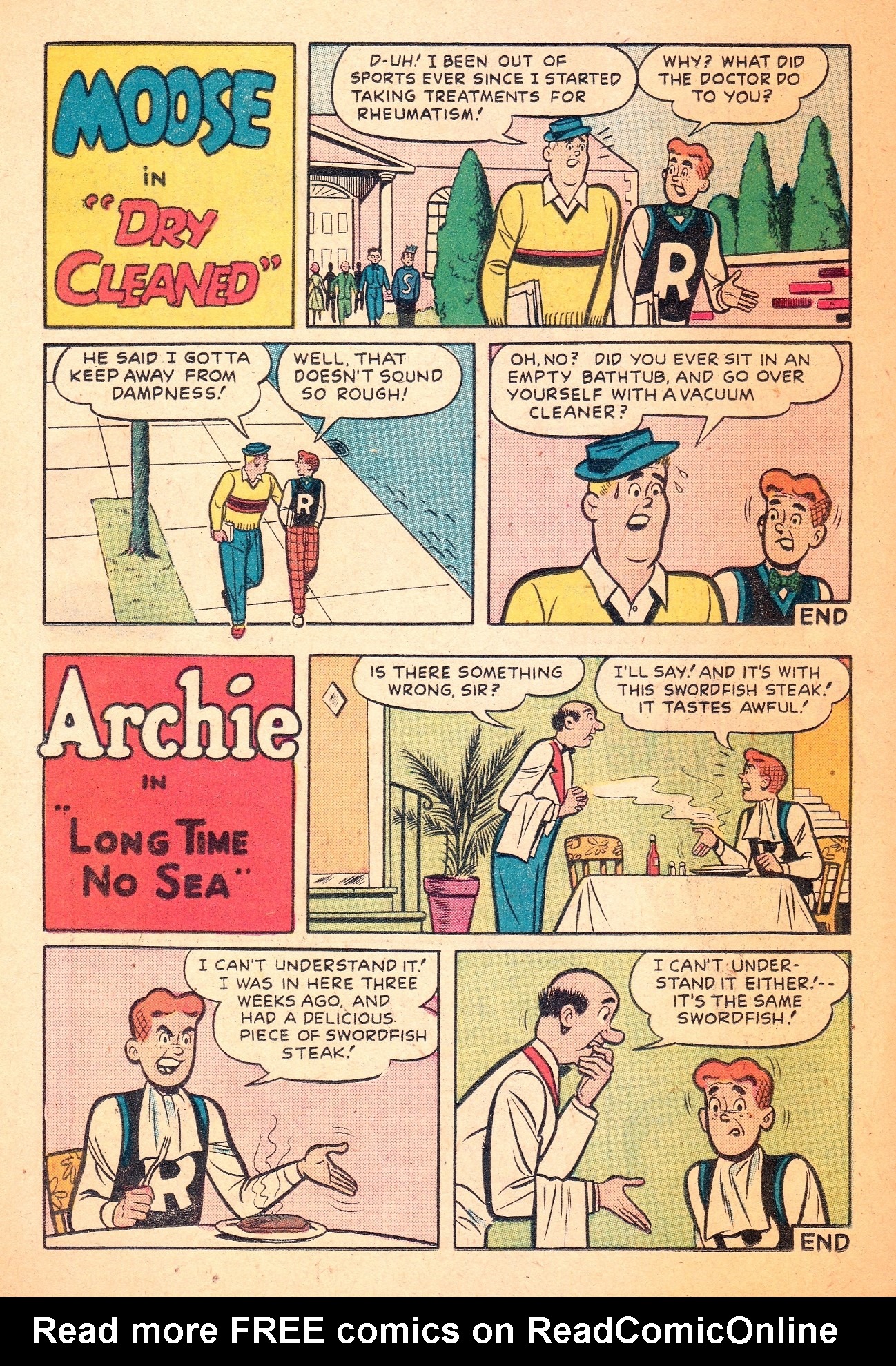 Read online Archie's Joke Book Magazine comic -  Issue #39 - 30