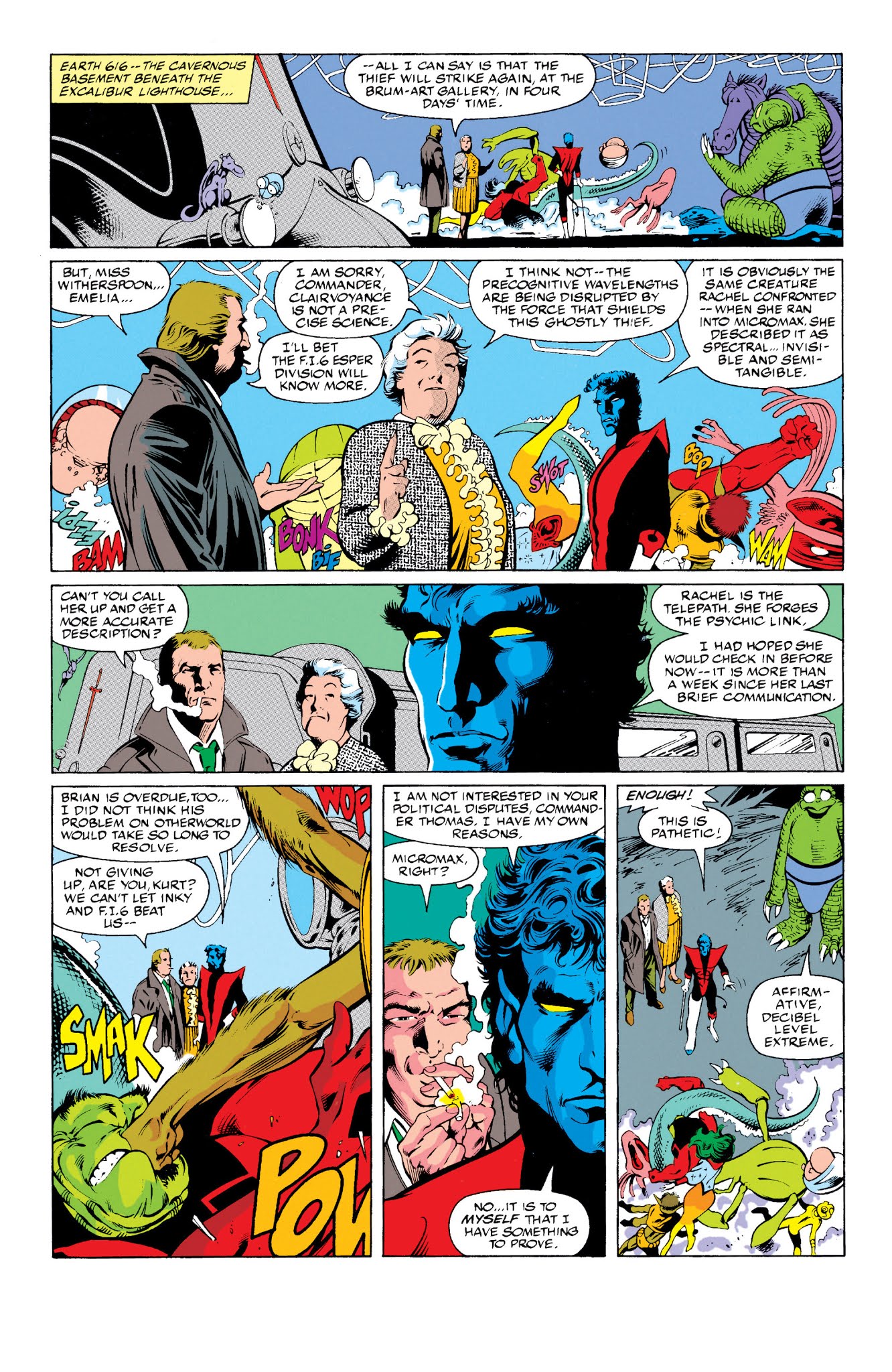 Read online Excalibur Visionaries: Alan Davis comic -  Issue # TPB 1 (Part 1) - 81