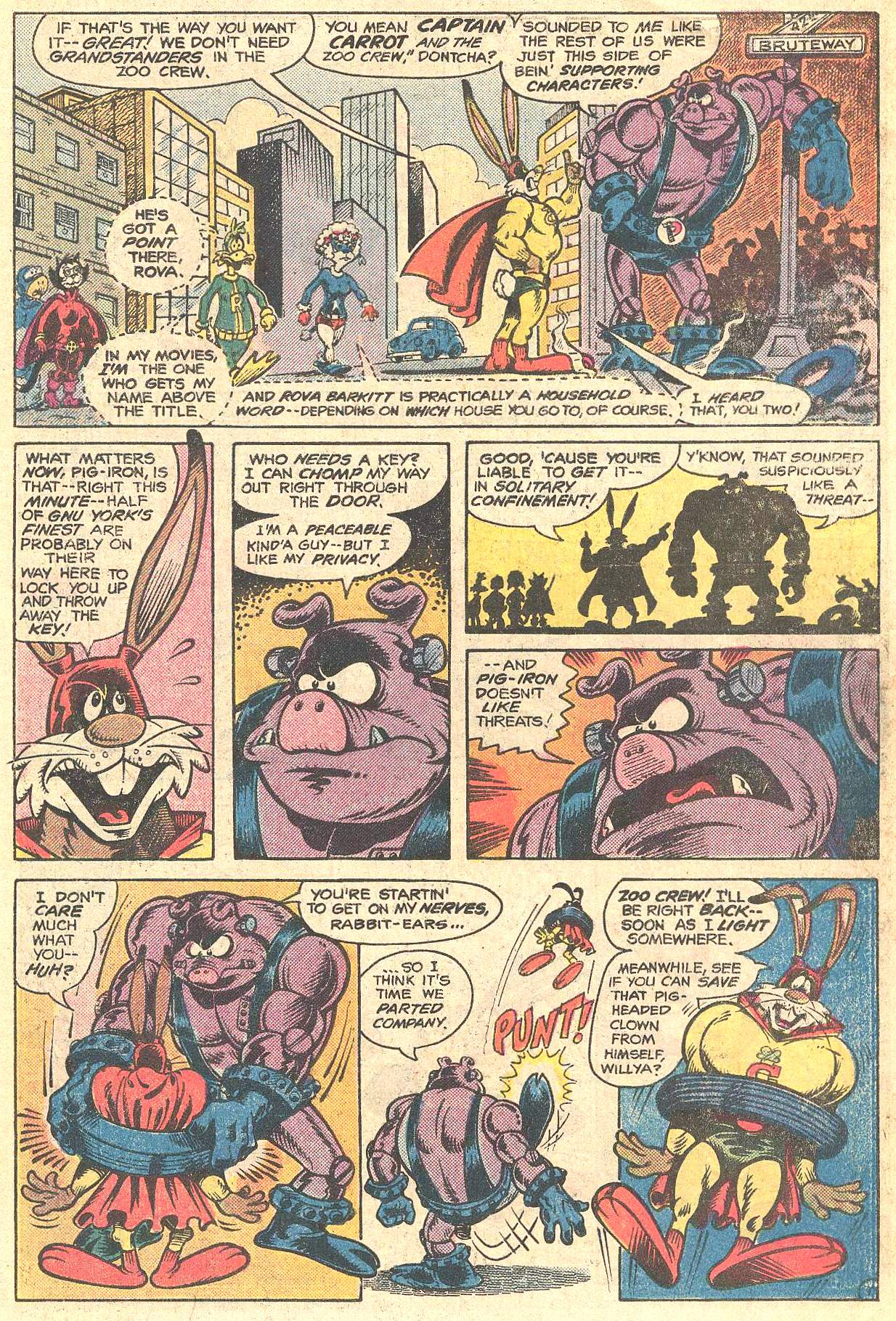 Read online Captain Carrot and His Amazing Zoo Crew! comic -  Issue #2 - 8