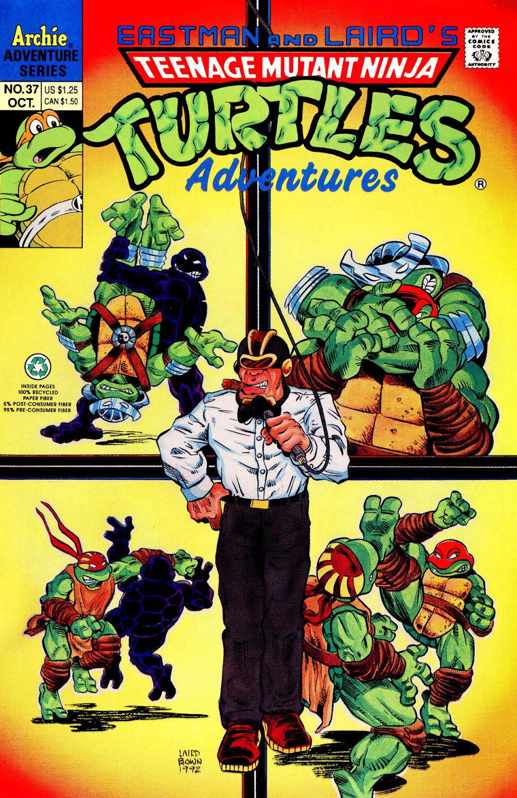 Teenage Mutant Ninja Turtles Adventures (1989) issue 37 - Page 1