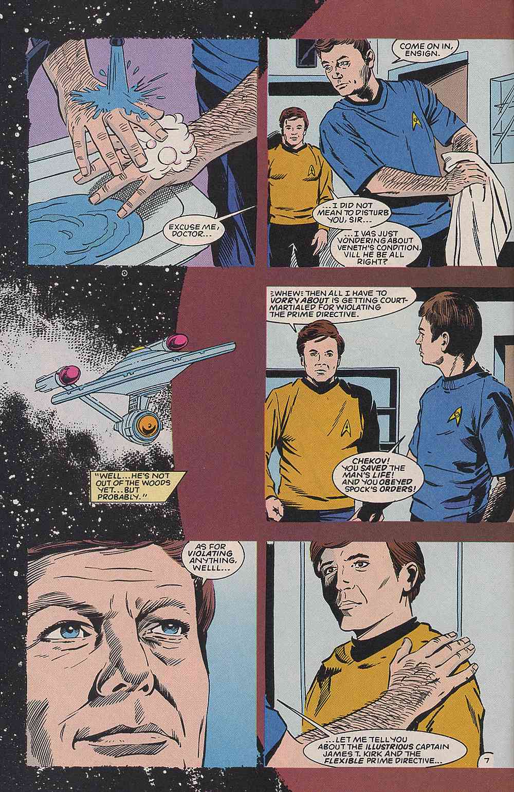 Read online Star Trek (1989) comic -  Issue #60 - 8