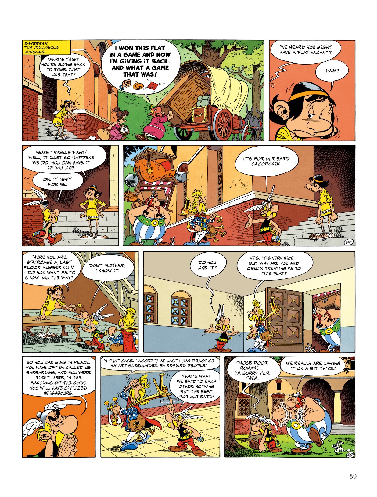 Read online Asterix comic -  Issue #17 - 40