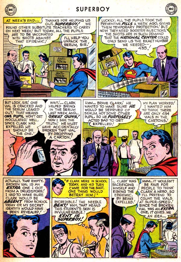 Read online Superboy (1949) comic -  Issue #71 - 18