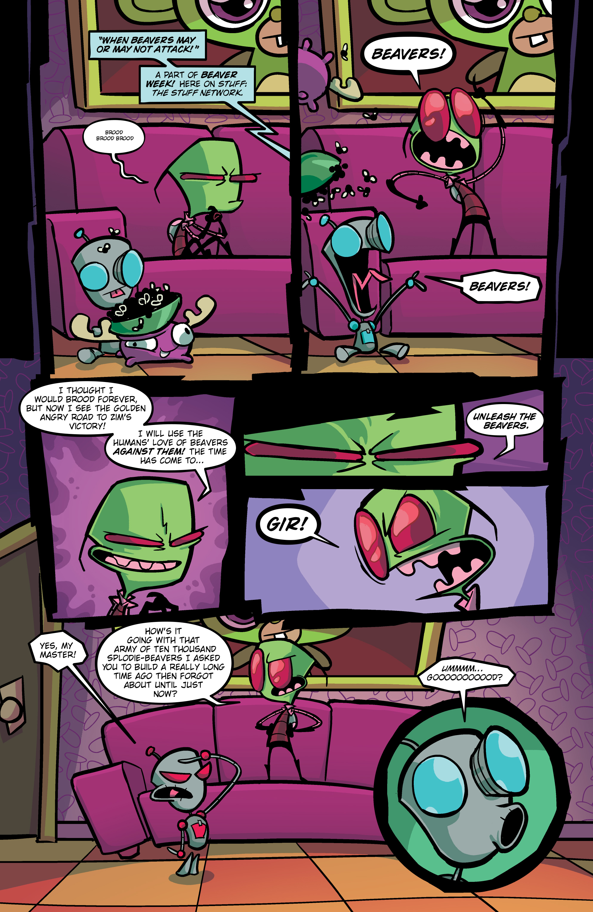 Read online Invader Zim comic -  Issue # _TPB 6 - 9
