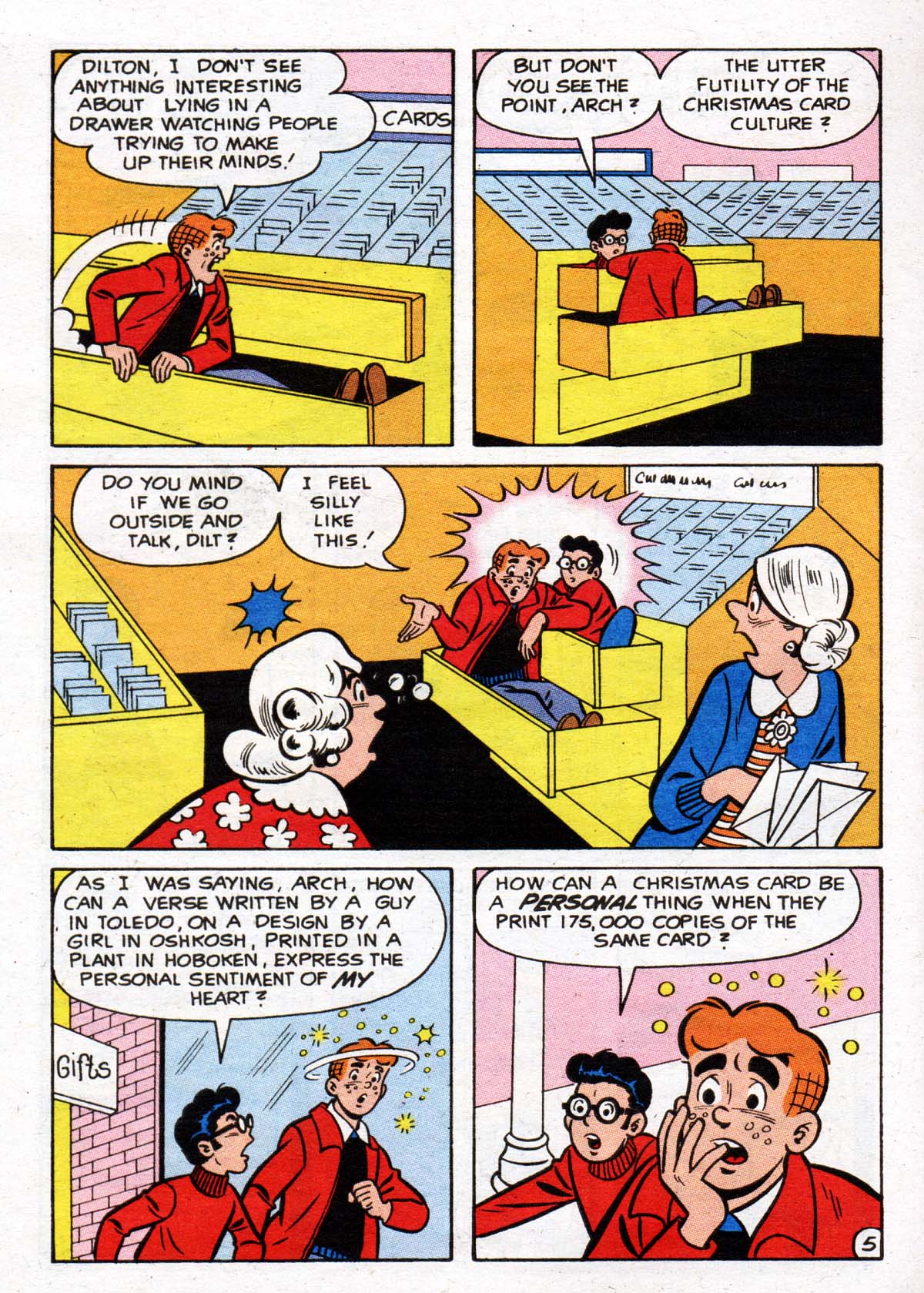 Read online Archie's Holiday Fun Digest comic -  Issue #7 - 75