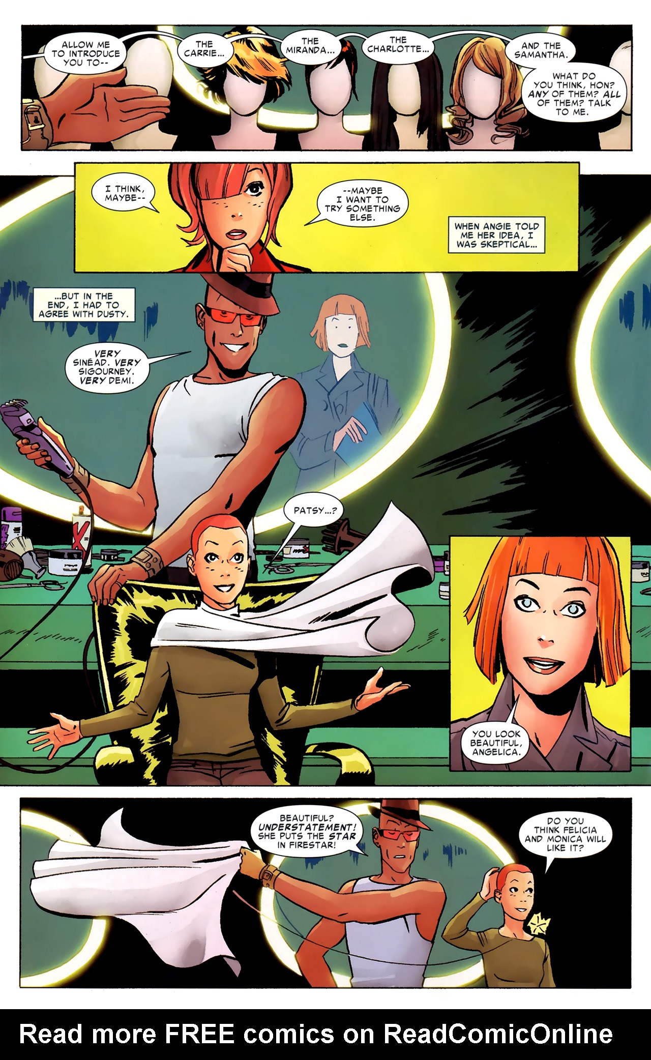 Read online Marvel Divas comic -  Issue #3 - 12