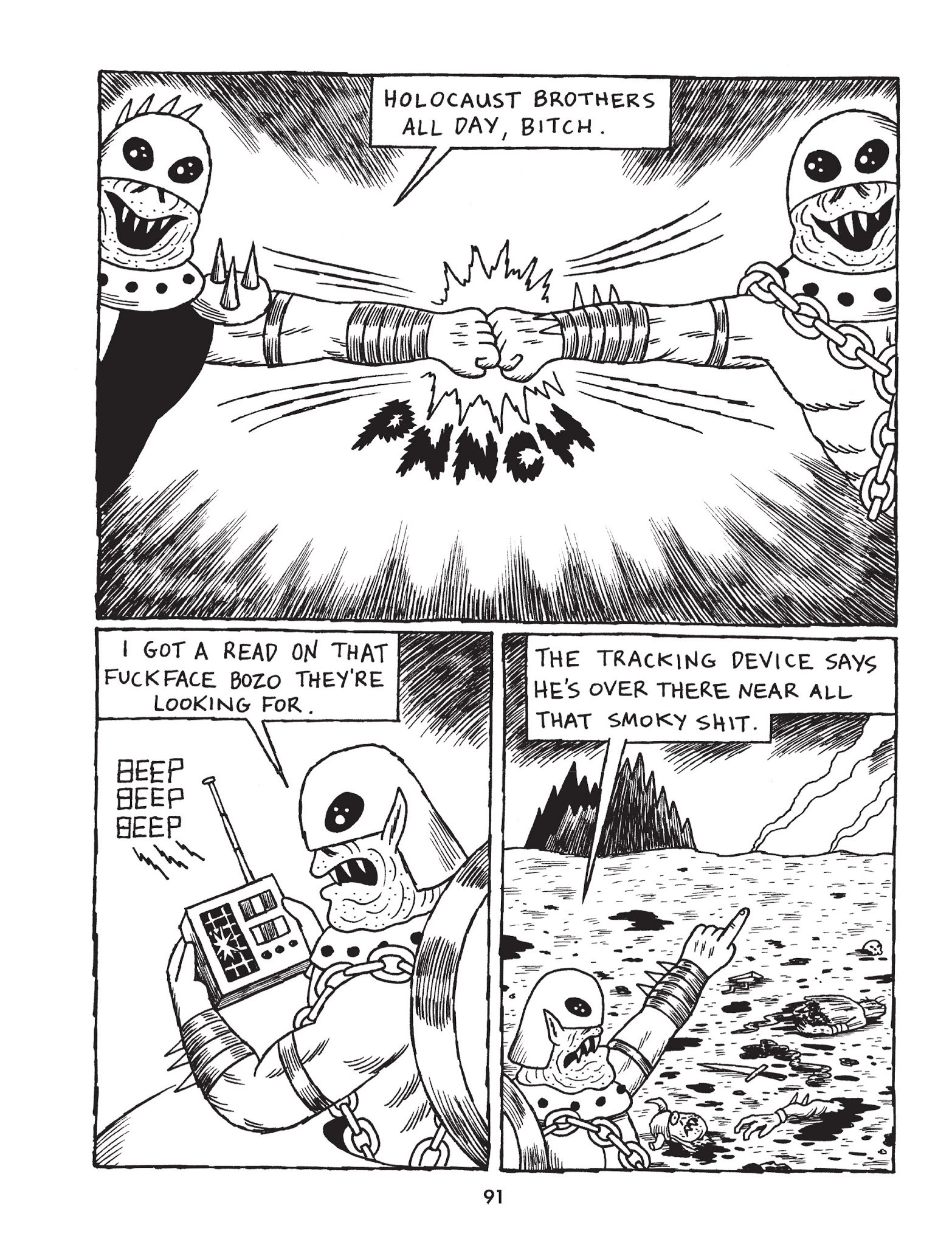 Read online Prison Pit comic -  Issue #5 - 93