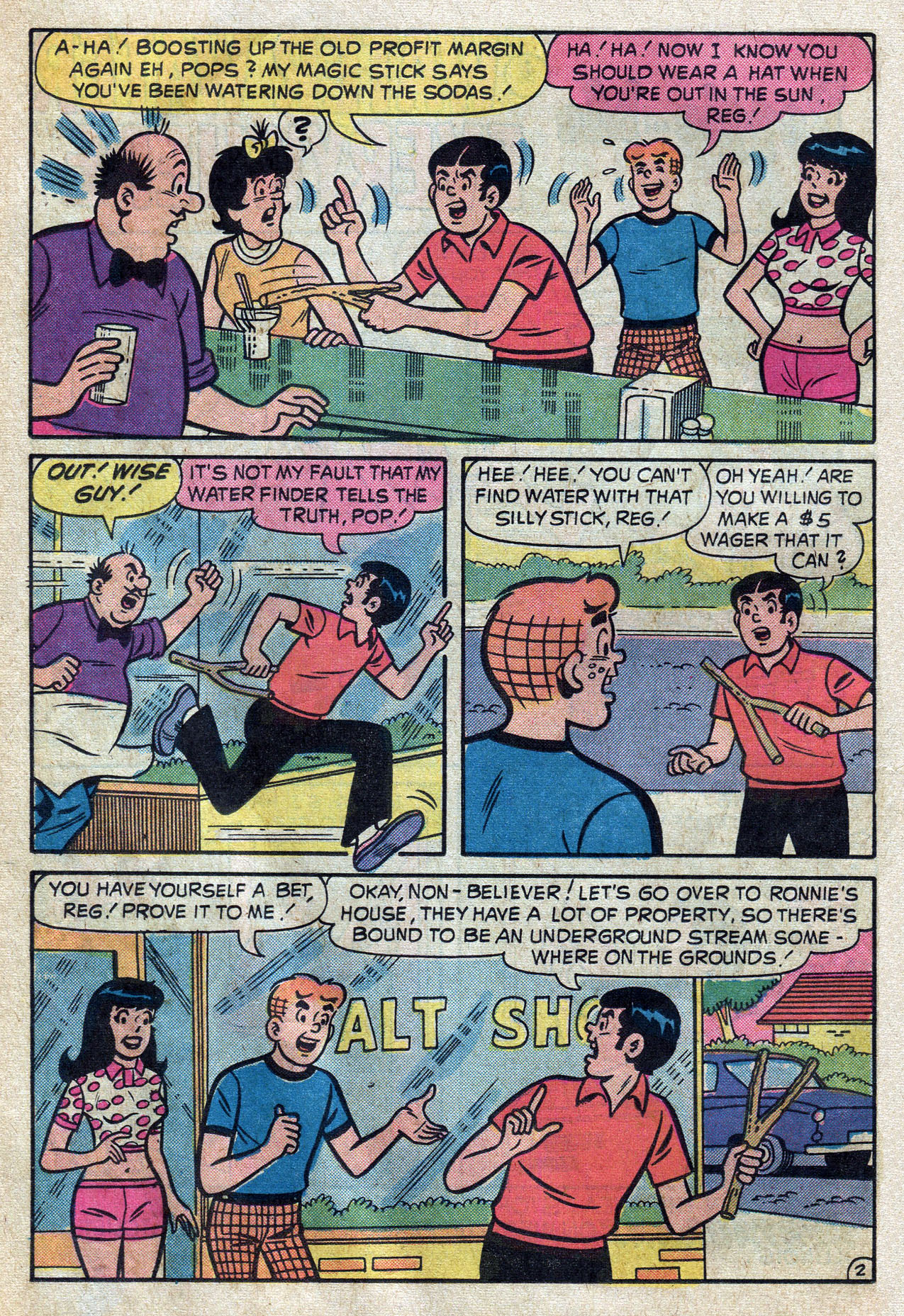 Read online Reggie and Me (1966) comic -  Issue #73 - 14