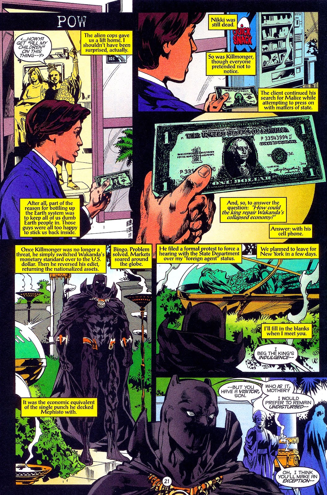 Black Panther (1998) issue 25 - Page 22