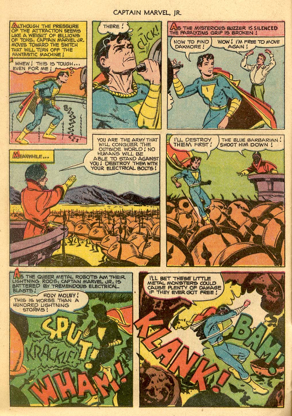Read online Captain Marvel, Jr. comic -  Issue #106 - 7