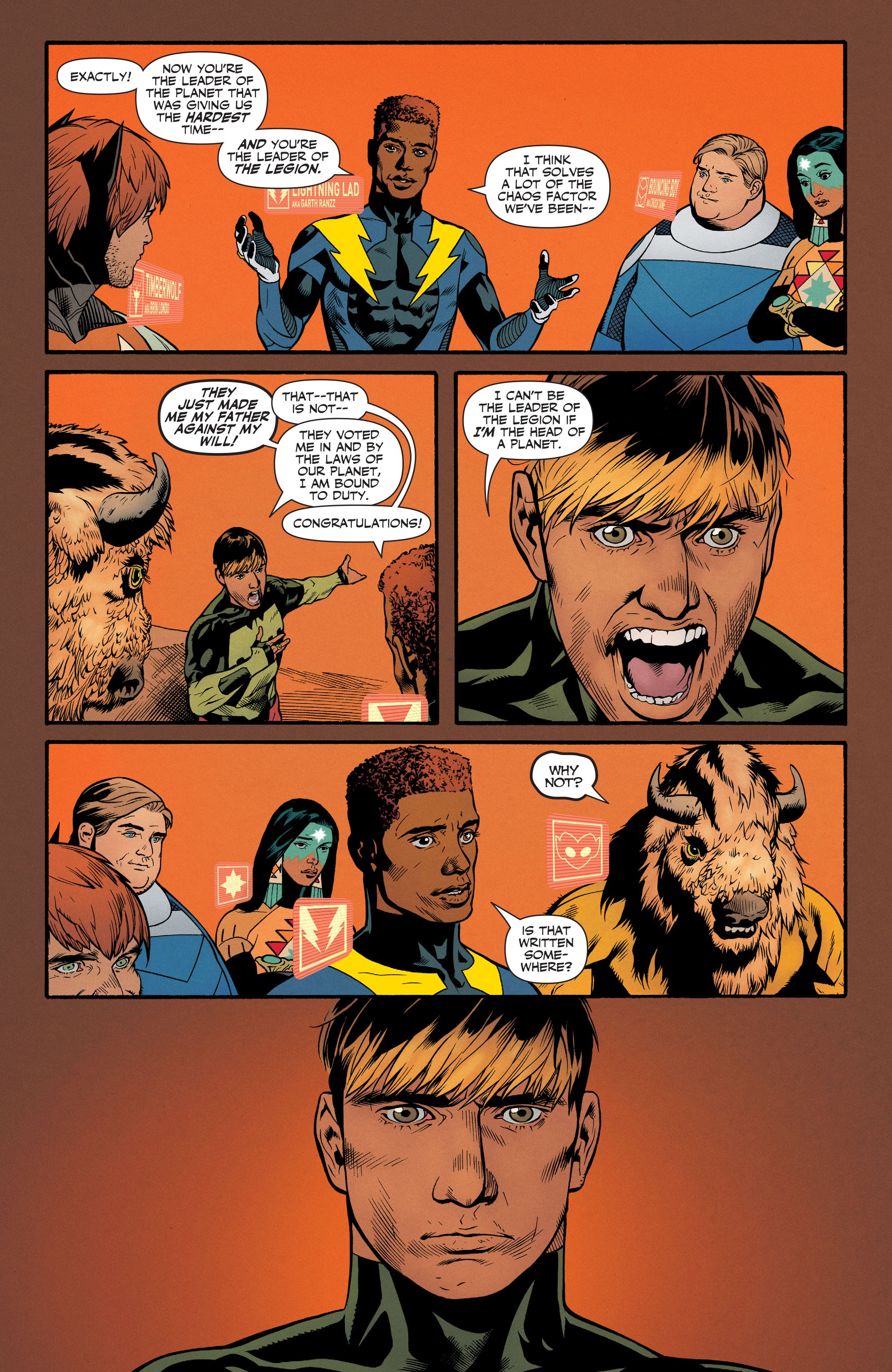 Read online Legion of Super-Heroes (2019) comic -  Issue #10 - 19