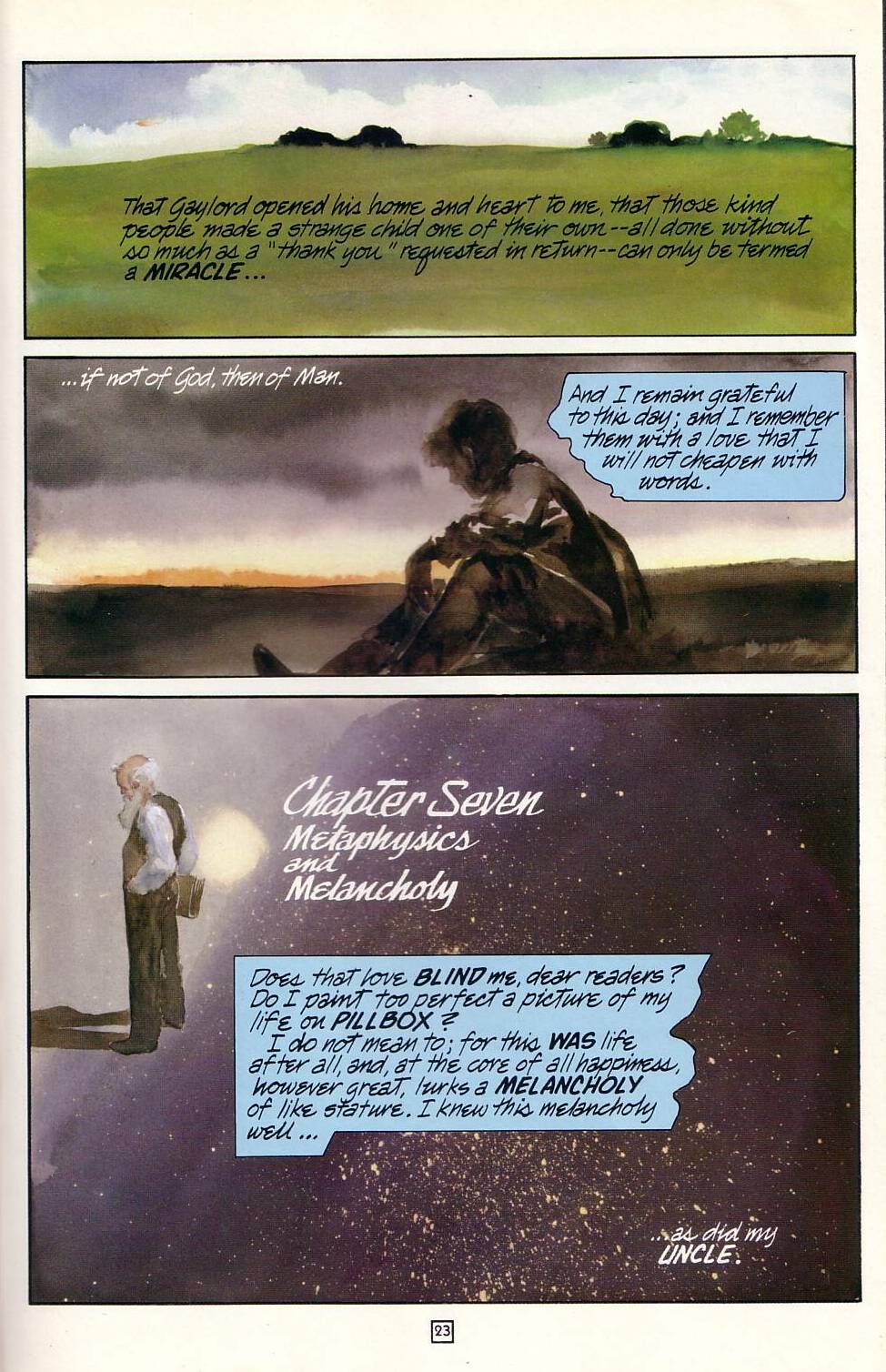 Read online Moonshadow comic -  Issue #8 - 25