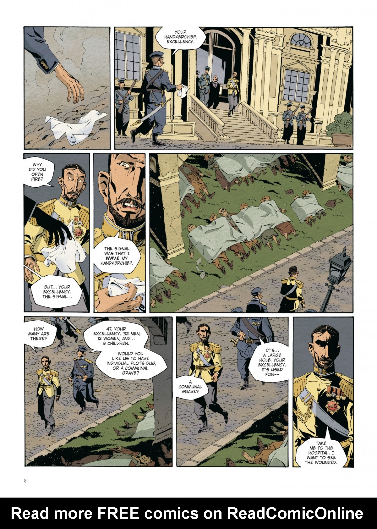 Read online Death To the Tsar comic -  Issue #1 - 8