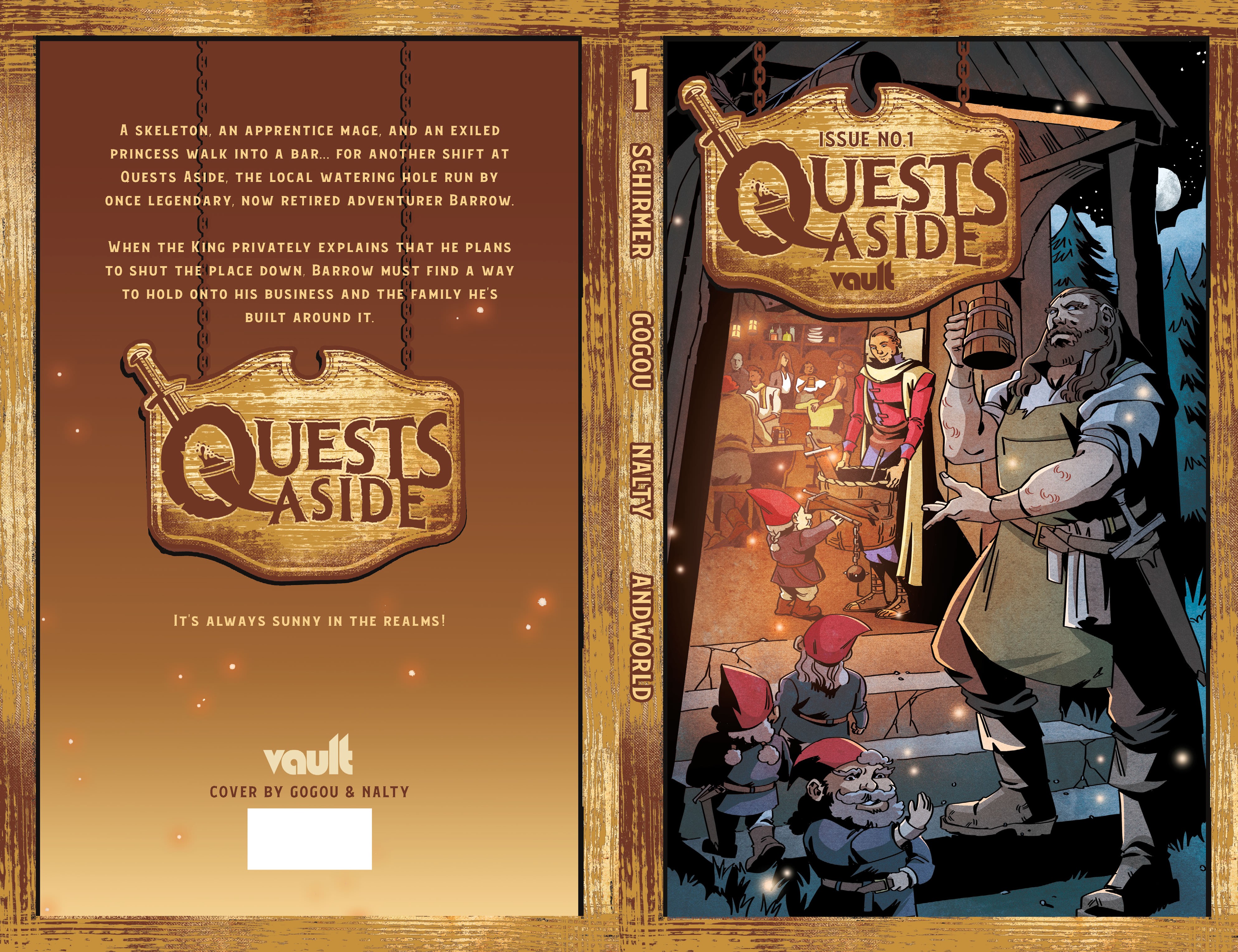 Read online Quests Aside comic -  Issue #1 - 2