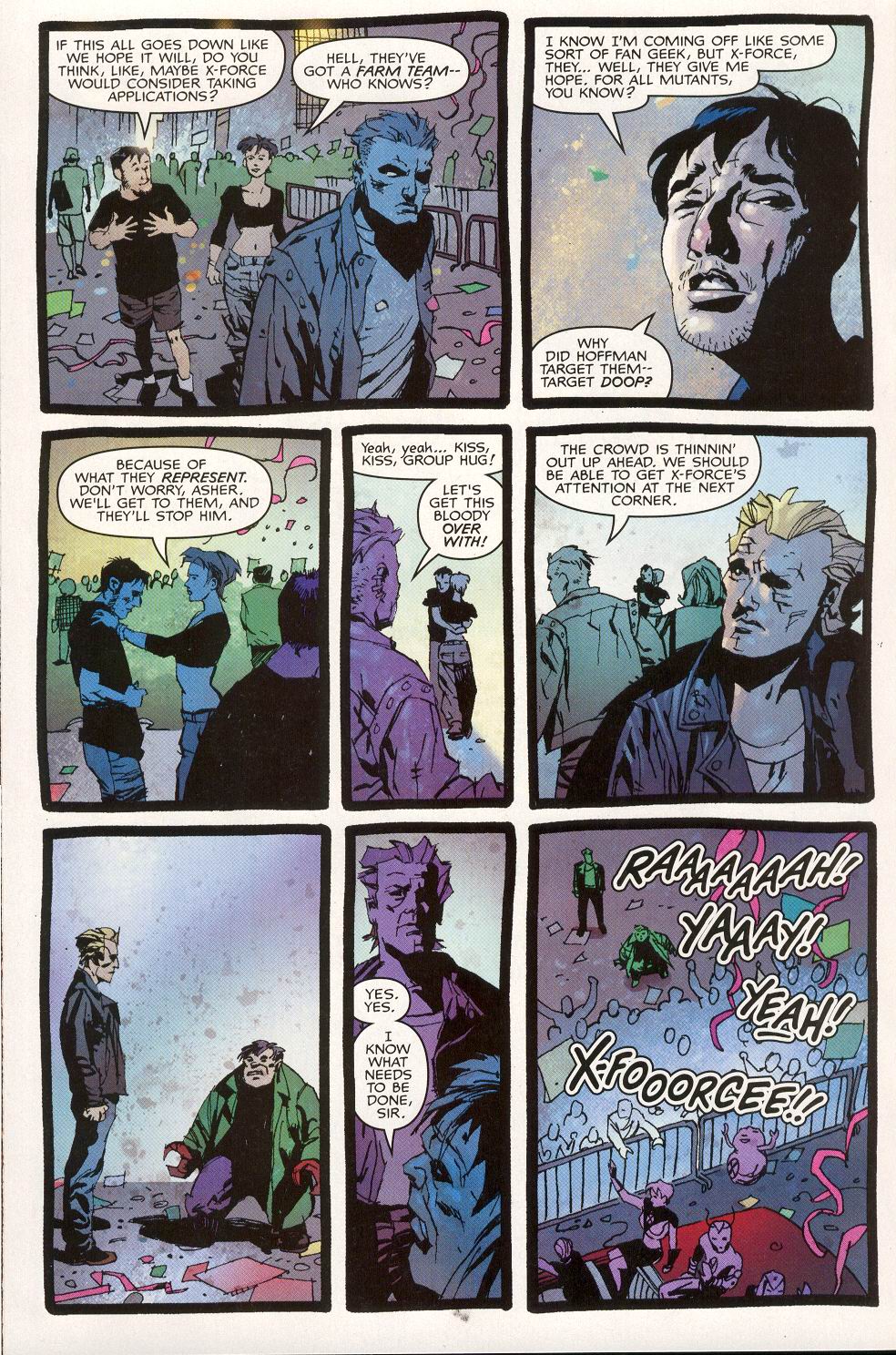 Read online The Brotherhood comic -  Issue #9 - 10