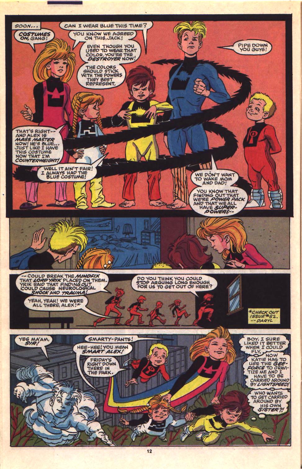 Read online Power Pack (1984) comic -  Issue #56 - 10