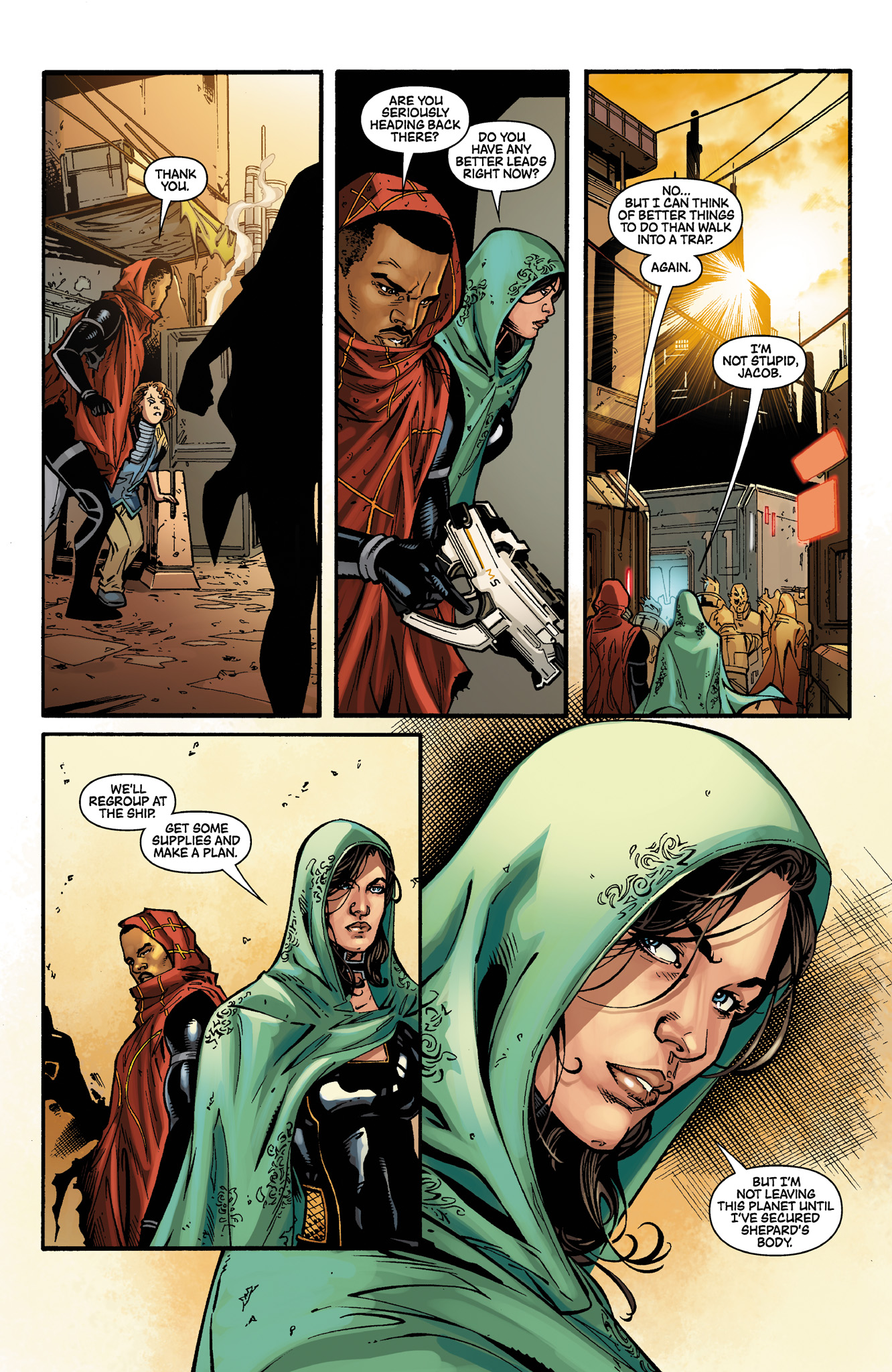 Read online Mass Effect: Foundation comic -  Issue #5 - 20