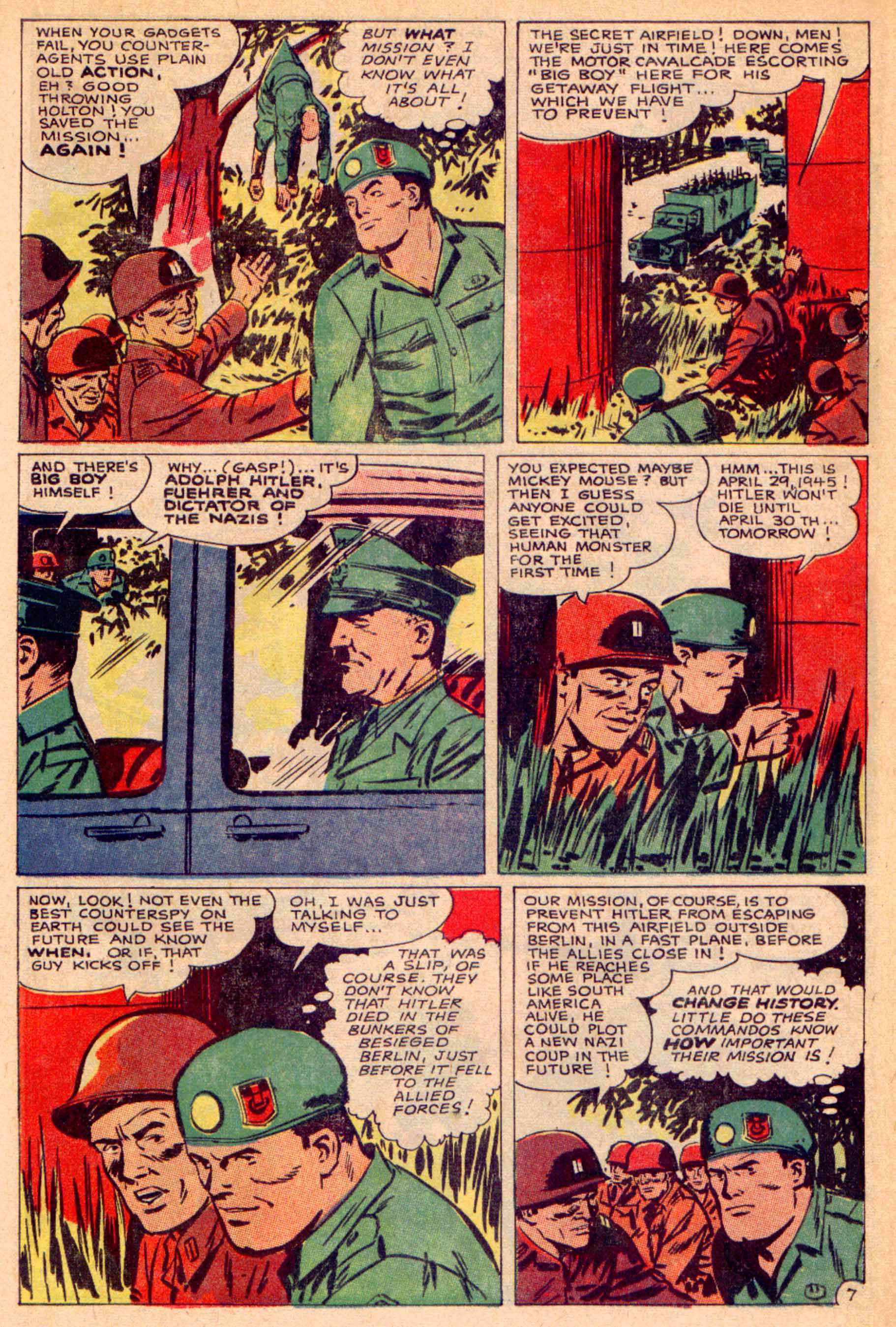 Read online Super Green Beret comic -  Issue #1 - 31