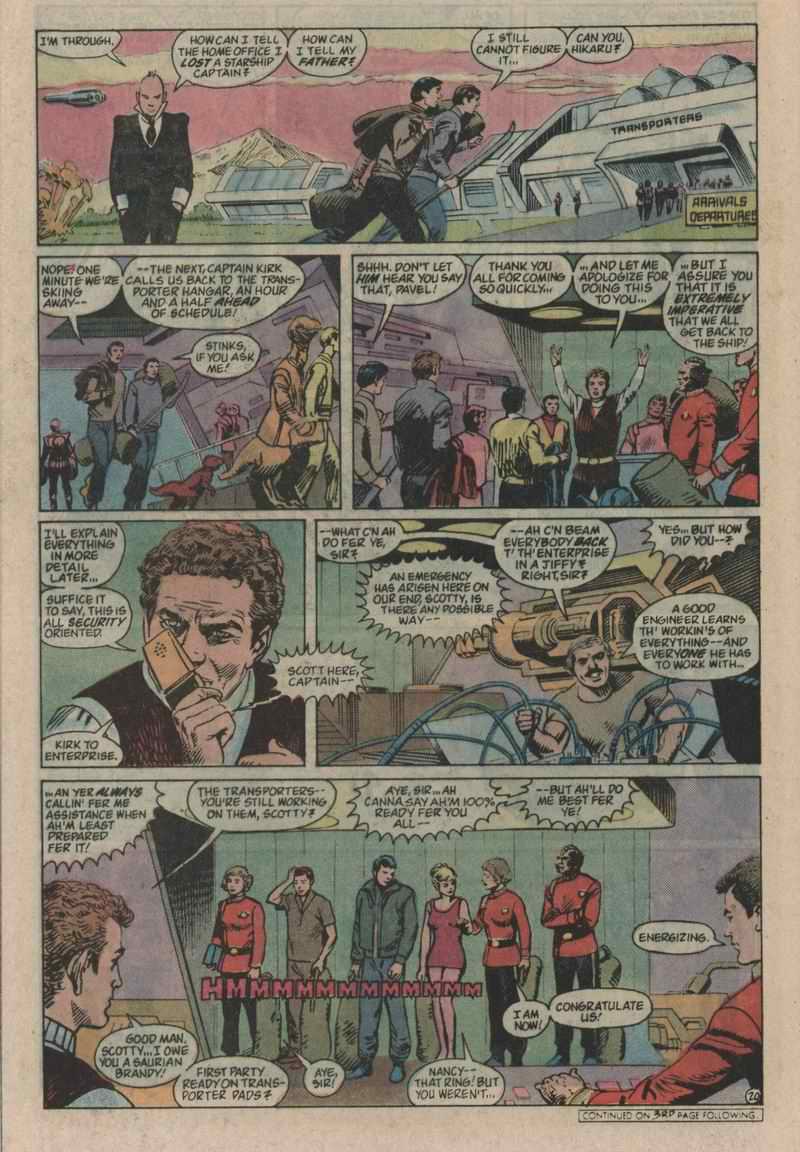Read online Star Trek (1984) comic -  Issue #46 - 21