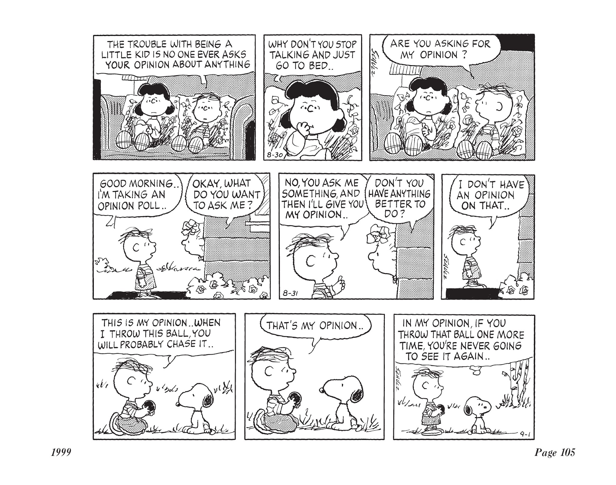 Read online The Complete Peanuts comic -  Issue # TPB 25 - 115