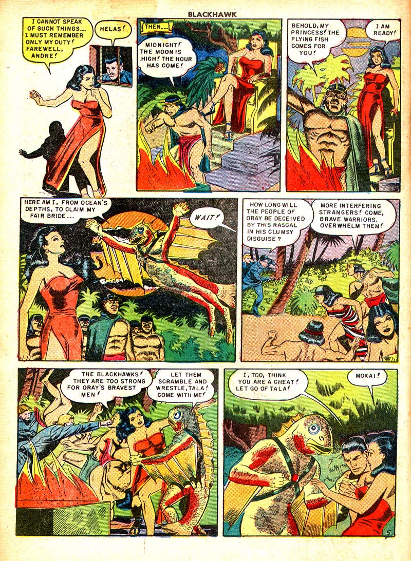 Read online Blackhawk (1957) comic -  Issue #32 - 20