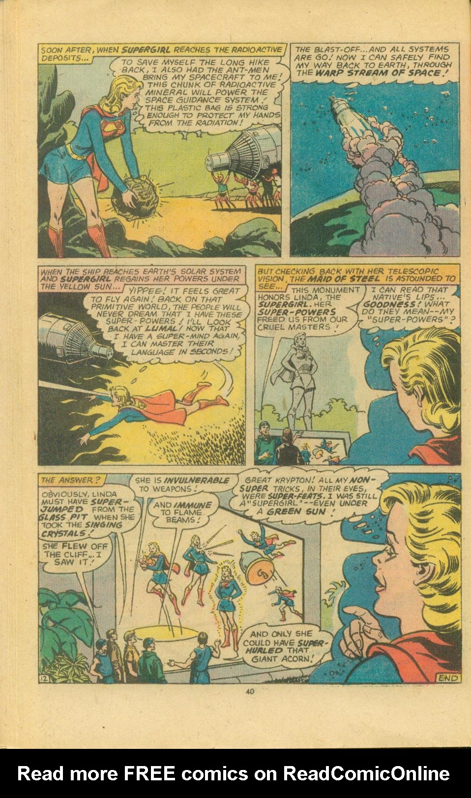 Read online The Superman Family comic -  Issue #170 - 40