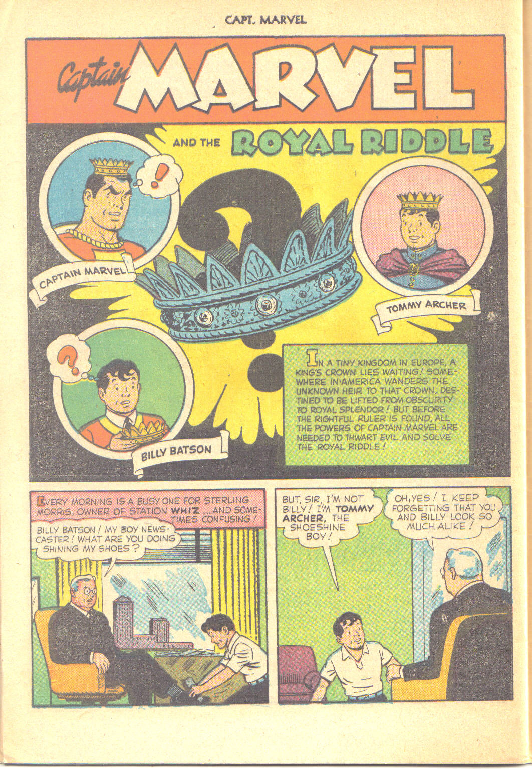 Read online Captain Marvel Adventures comic -  Issue #137 - 28