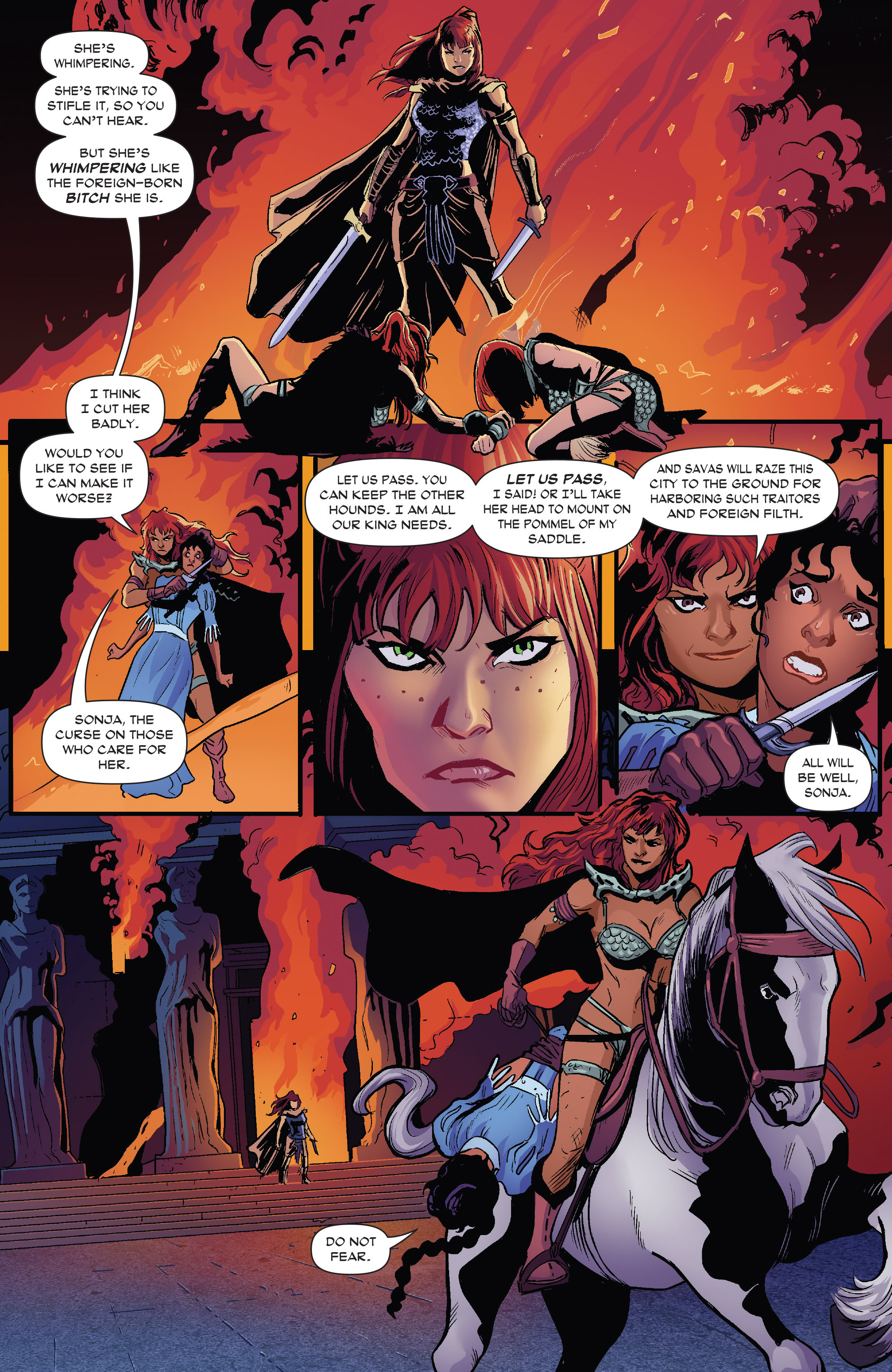 Read Online Red Sonja Comic Issue