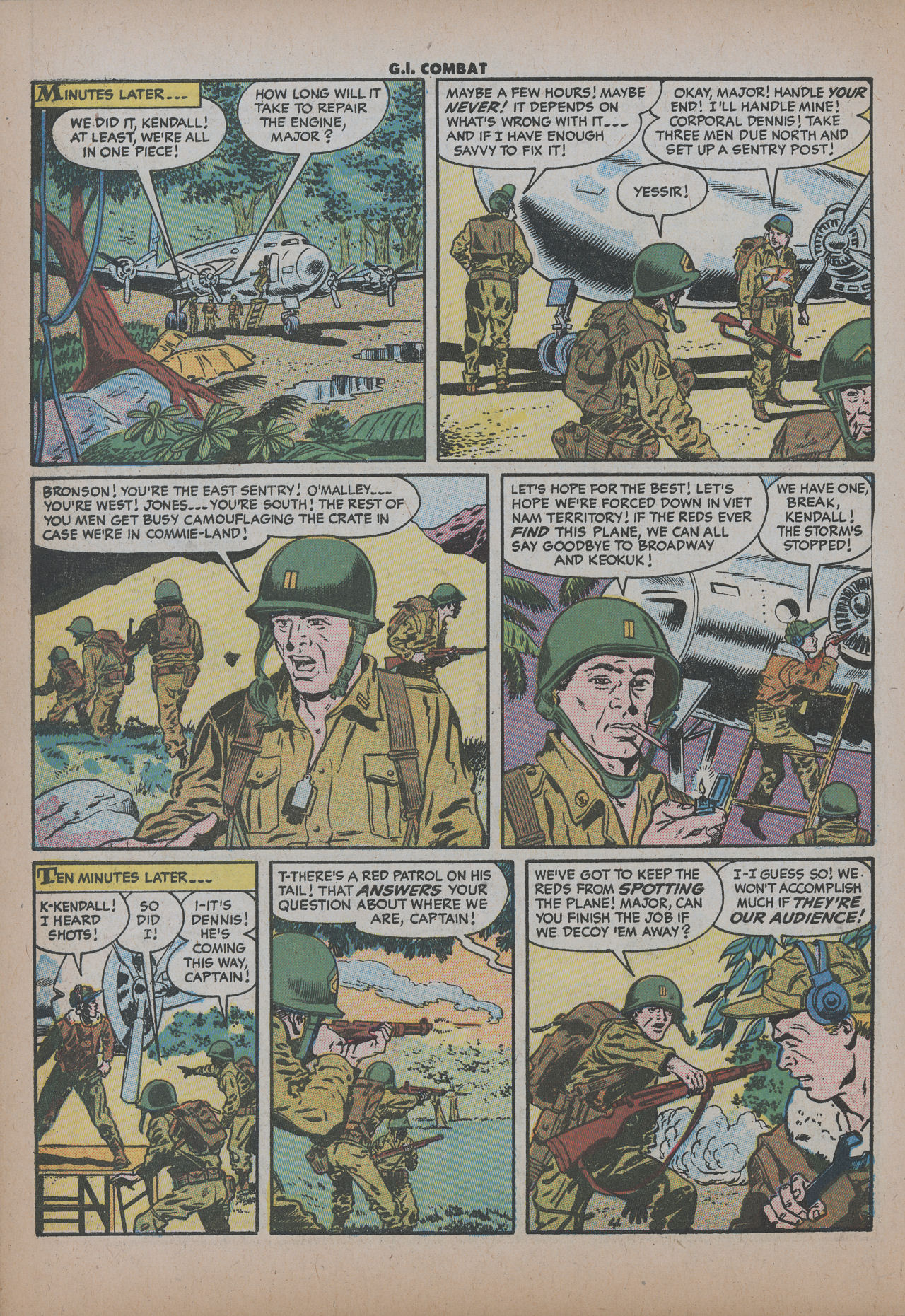 Read online G.I. Combat (1952) comic -  Issue #36 - 6