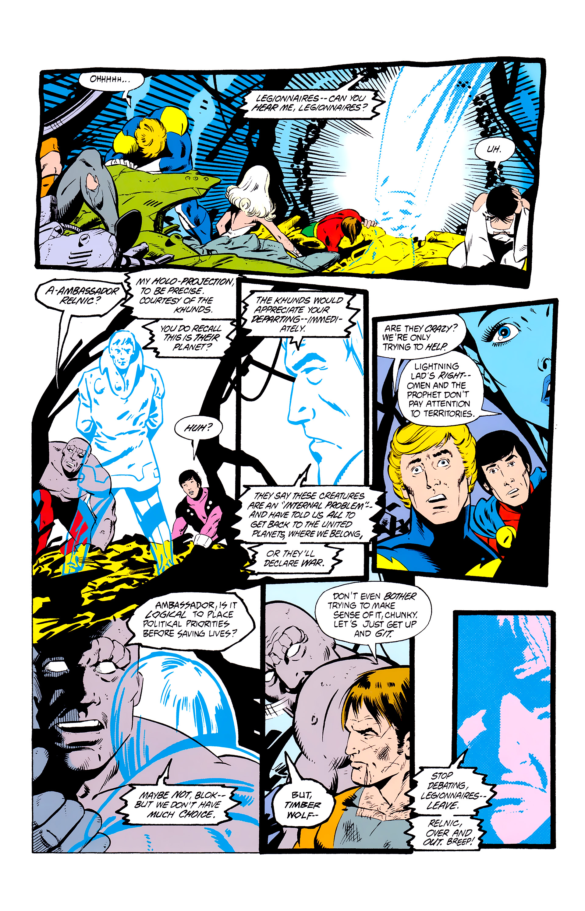 Read online Legion of Super-Heroes (1980) comic -  Issue #310 - 10