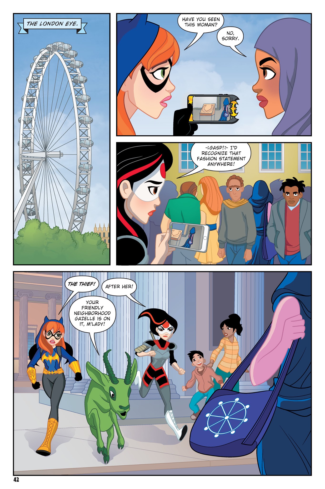 Read online DC Super Hero Girls: Summer Olympus comic -  Issue # TPB - 40