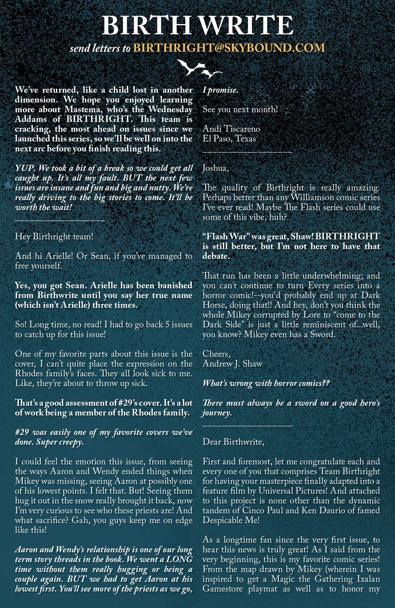 Read online Birthright (2014) comic -  Issue #31 - 21
