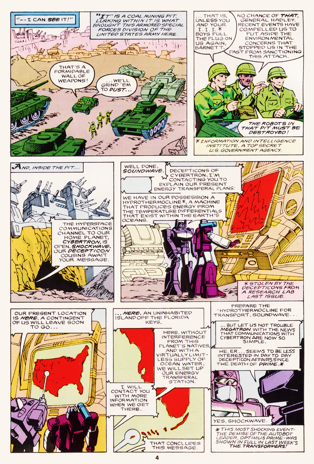 Read online The Transformers (UK) comic -  Issue #107 - 4