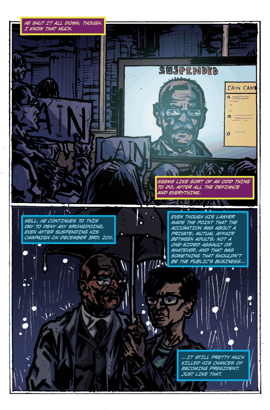 Read online Political Power: Herman Cain comic -  Issue # Full - 23