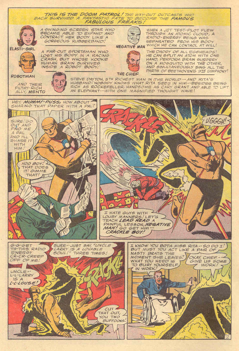 Read online Doom Patrol (1964) comic -  Issue #105 - 3