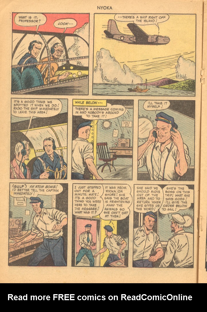 Read online Nyoka the Jungle Girl (1945) comic -  Issue #36 - 16