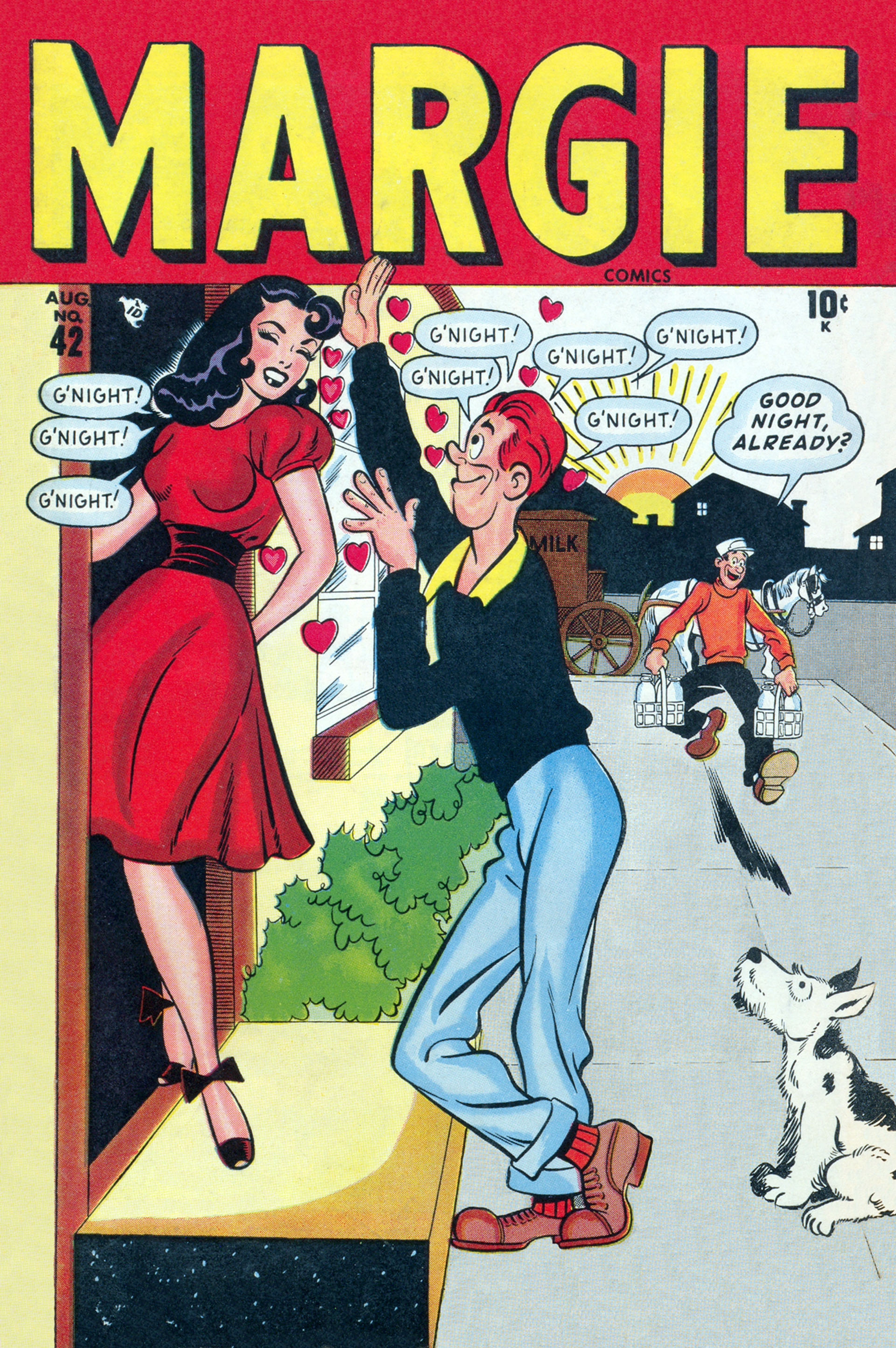 Read online Margie Comics comic -  Issue #42 - 1