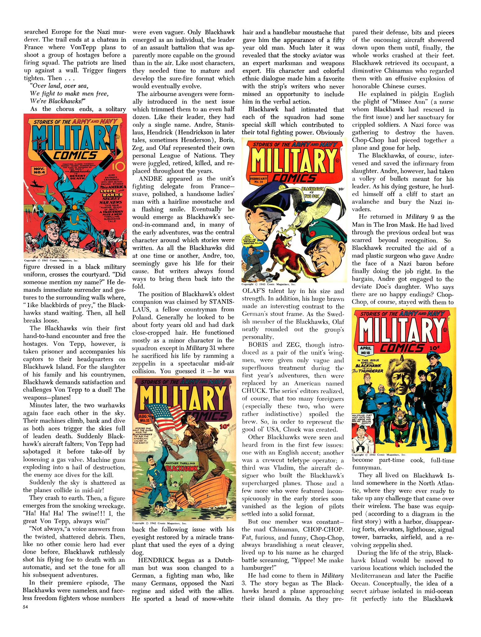 Read online The Steranko History of Comics comic -  Issue # TPB 2 - 53