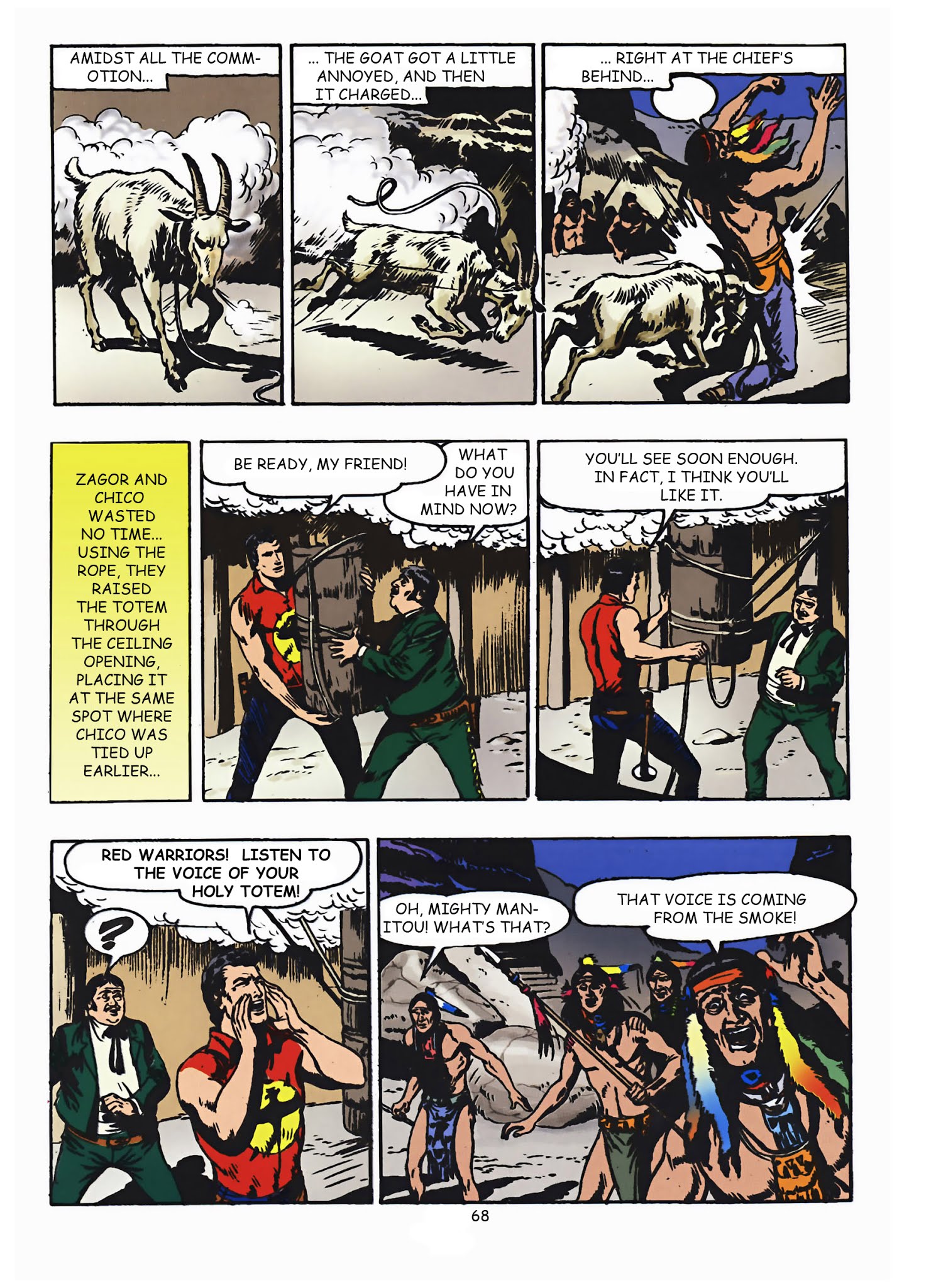Read online Zenith gigante - Zagor gigante comic -  Issue #2 - 69