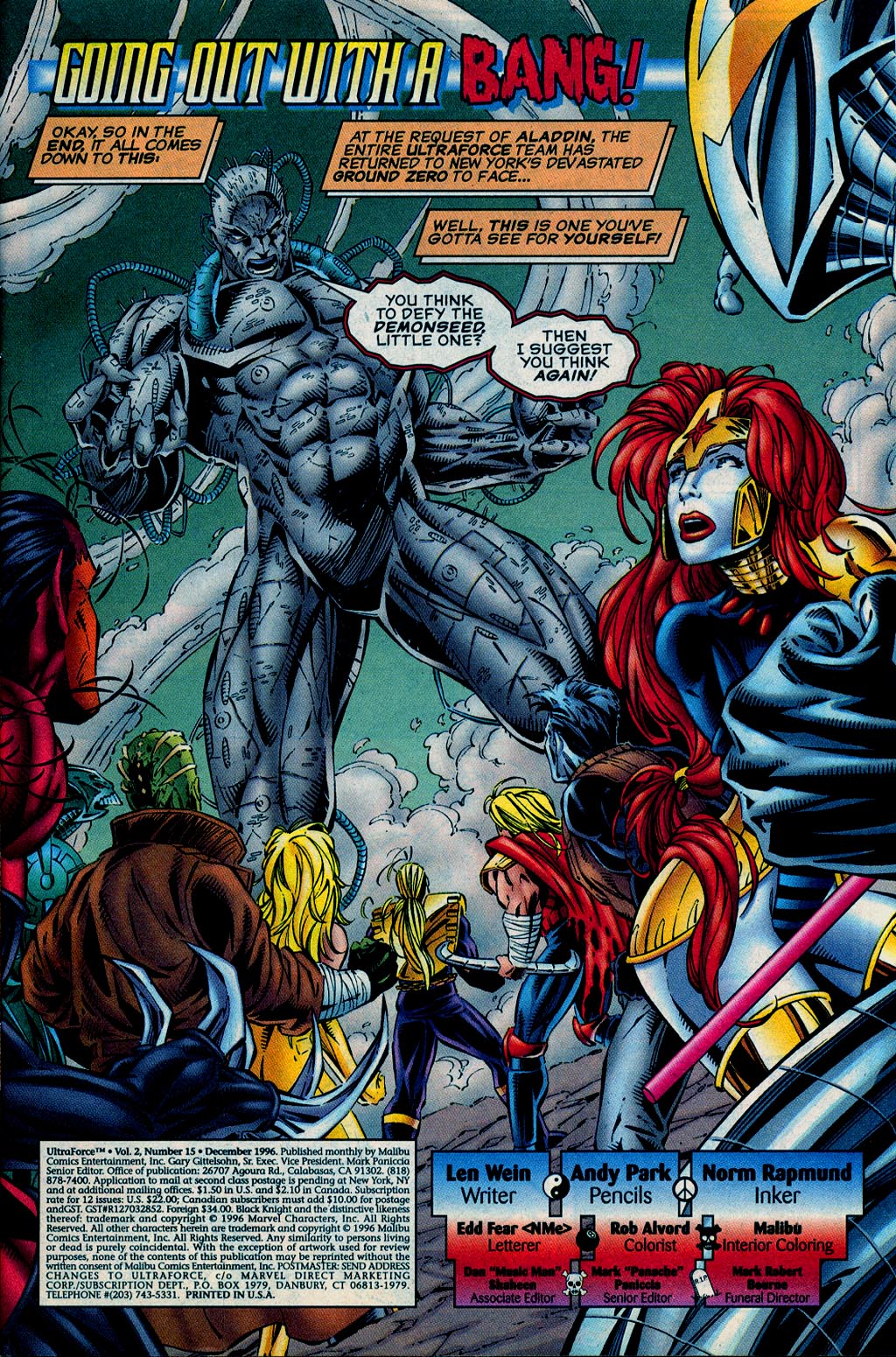 Read online UltraForce (1995) comic -  Issue #15 - 2