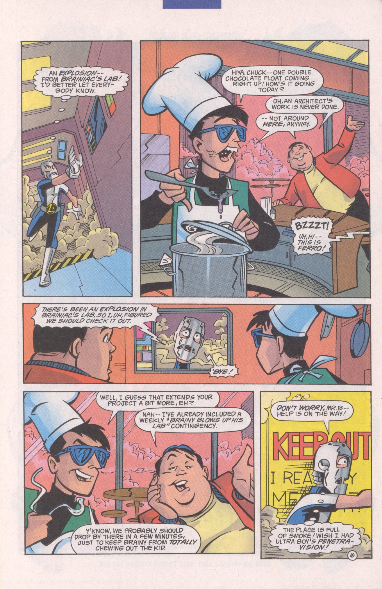 Read online Adventures in the DC Universe comic -  Issue #10 - 18