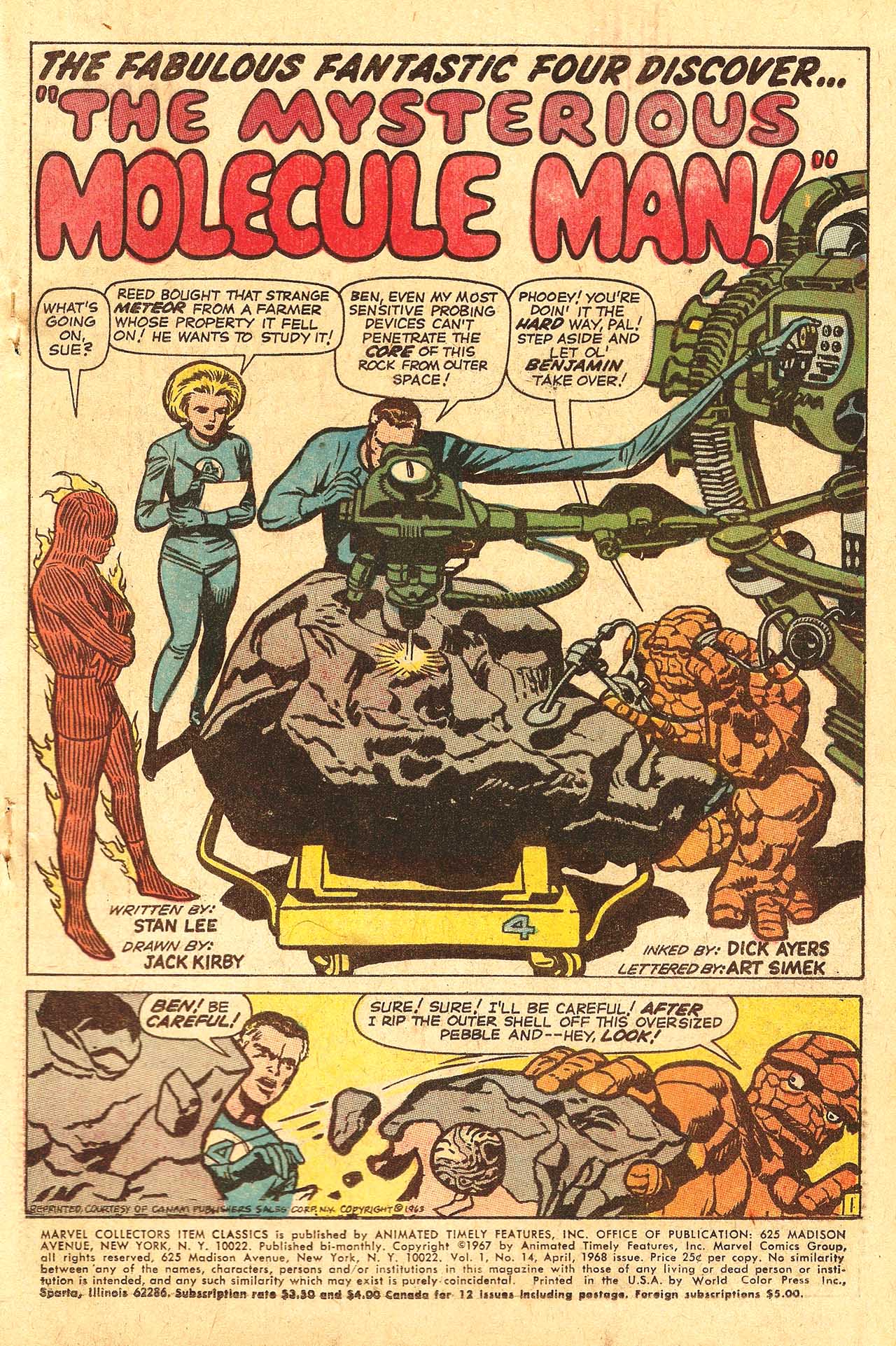 Read online Marvel Collectors' Item Classics comic -  Issue #14 - 3