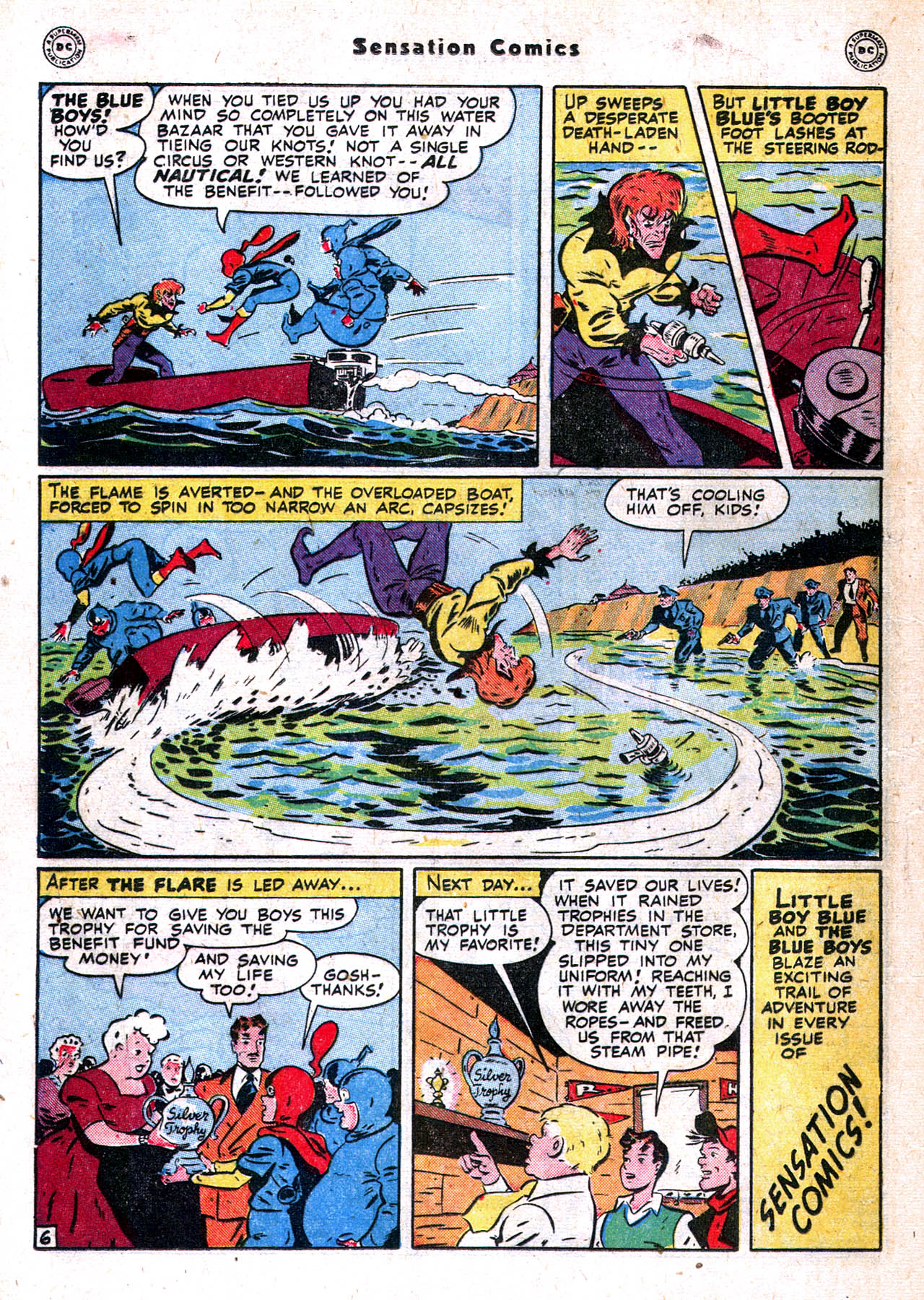 Read online Sensation (Mystery) Comics comic -  Issue #76 - 22