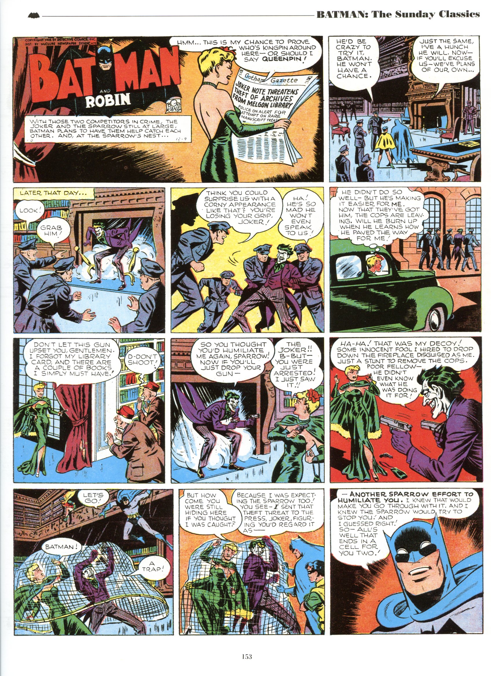 Read online Batman: The Sunday Classics comic -  Issue # TPB - 159
