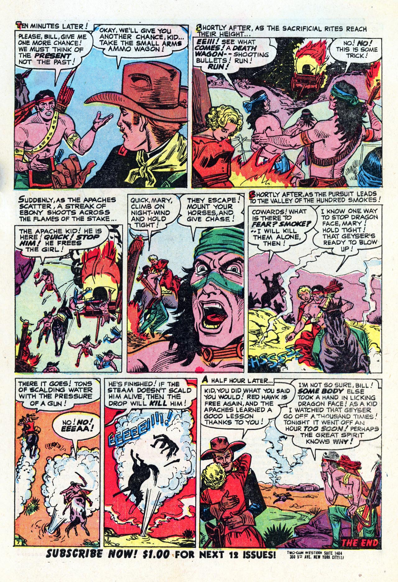 Read online Two Gun Western (1950) comic -  Issue #7 - 9