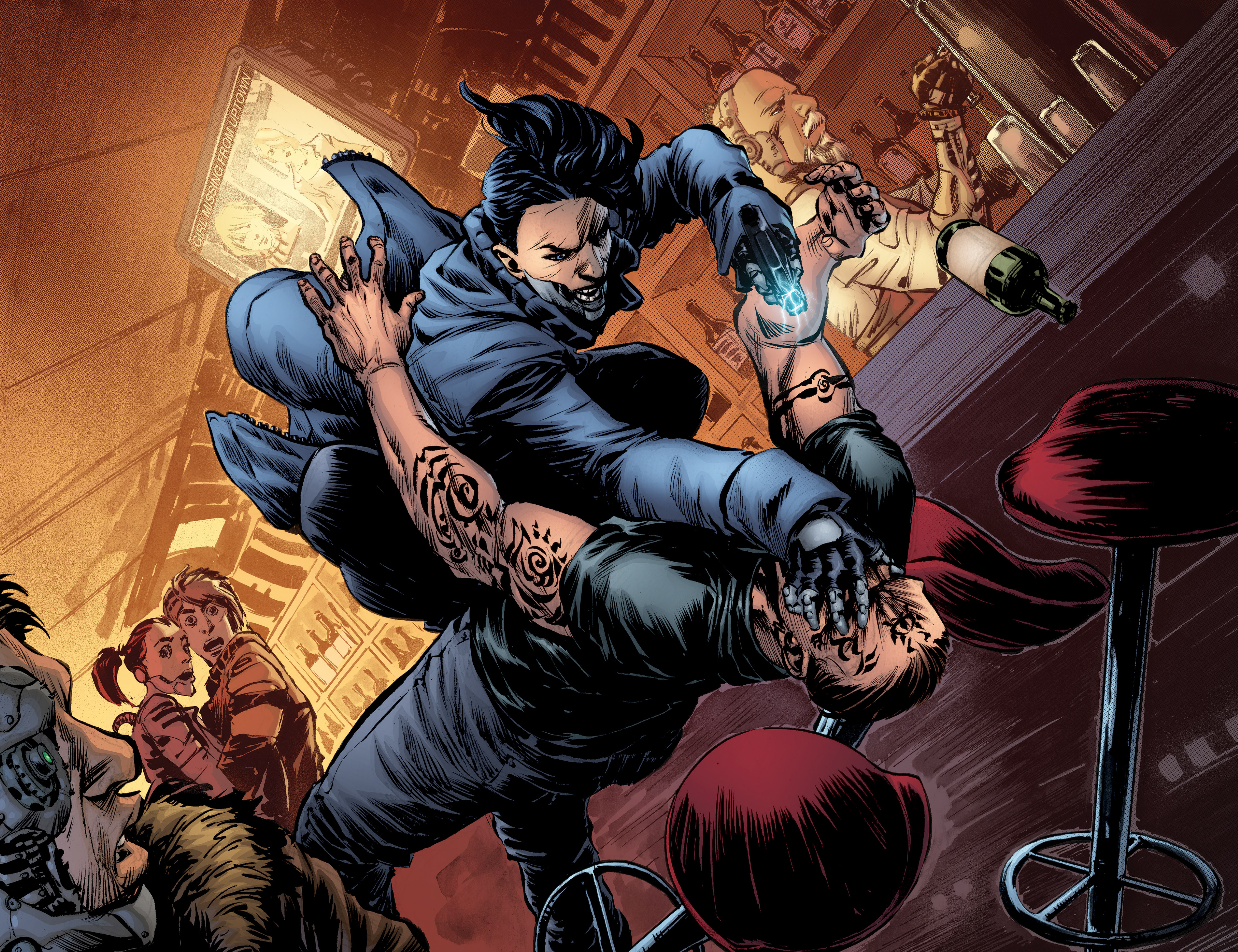Read online Stained comic -  Issue #1 - 4