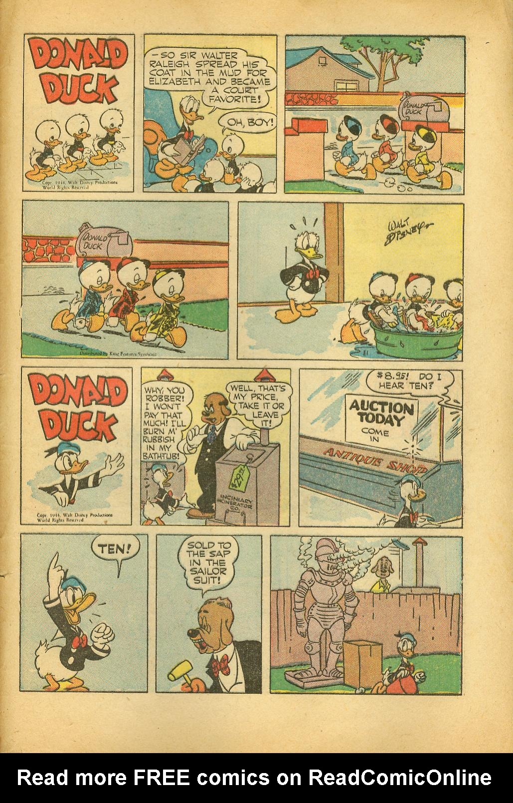 Read online Walt Disney's Comics and Stories comic -  Issue #98 - 47