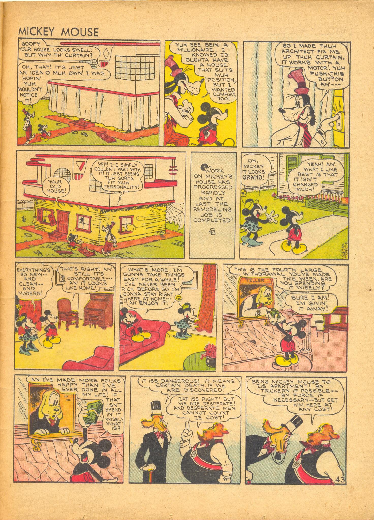 Read online Walt Disney's Comics and Stories comic -  Issue #6 - 45