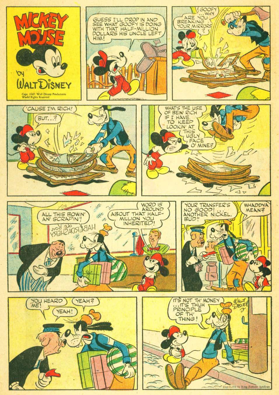 Read online Walt Disney's Comics and Stories comic -  Issue #121 - 30