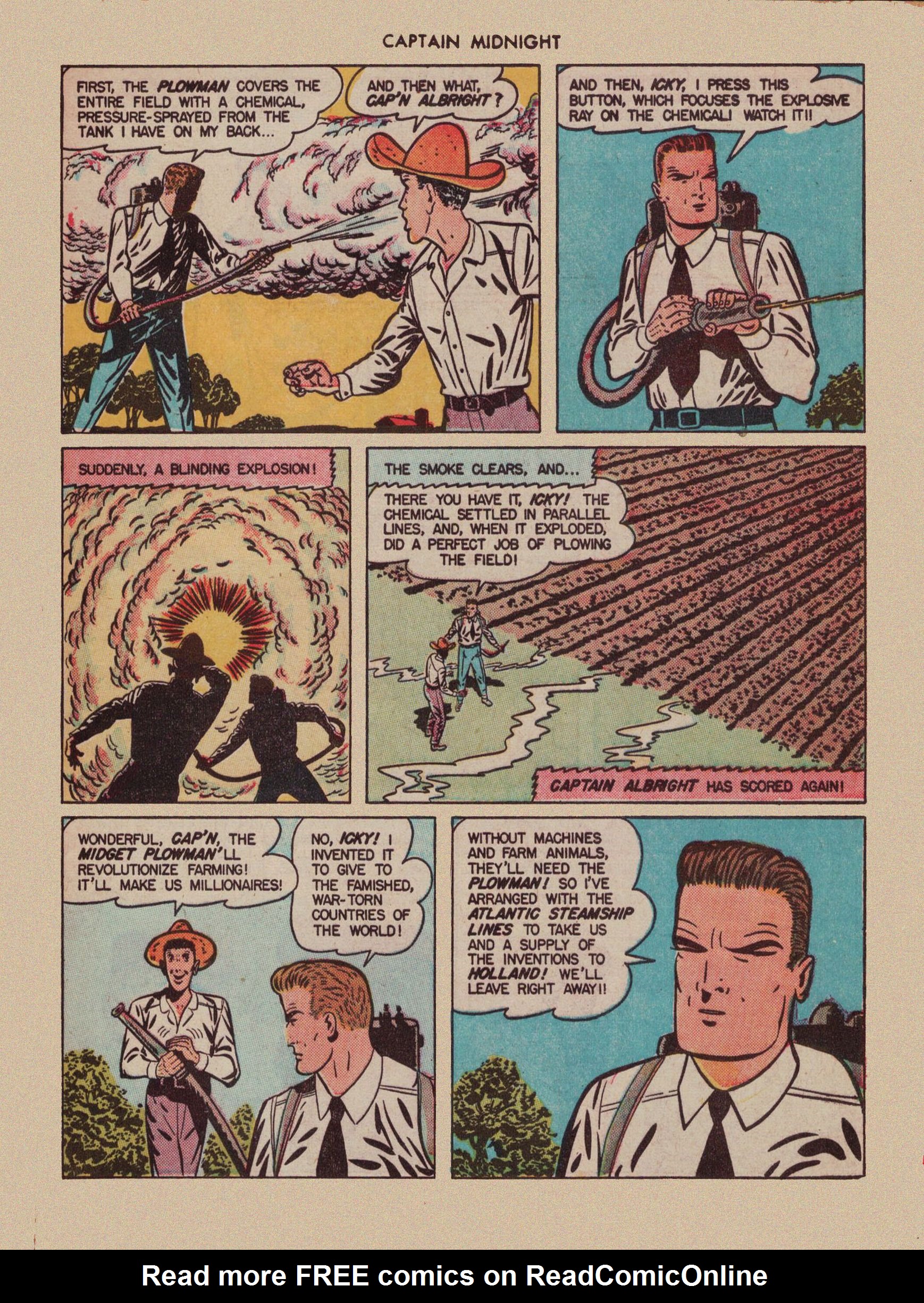 Read online Captain Midnight (1942) comic -  Issue #43 - 5